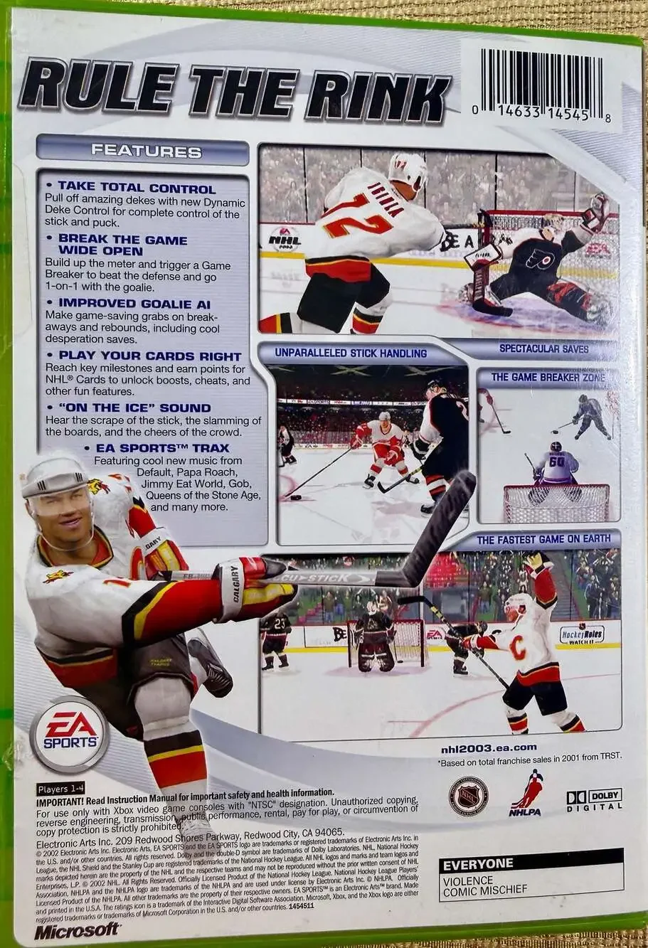 NHL 2003 Xbox Game